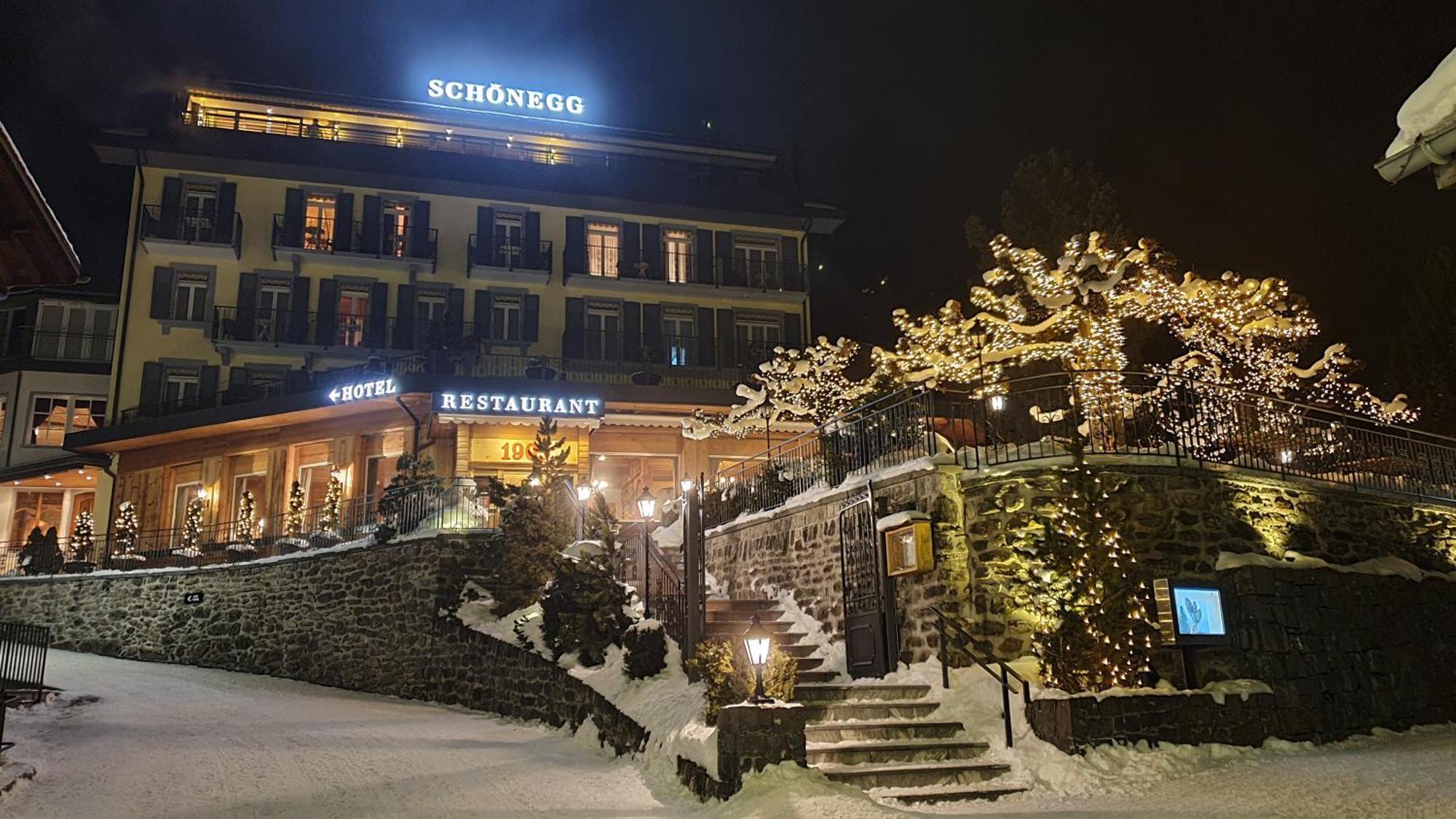 Hotel Schoenegg Wengen Exterior photo
