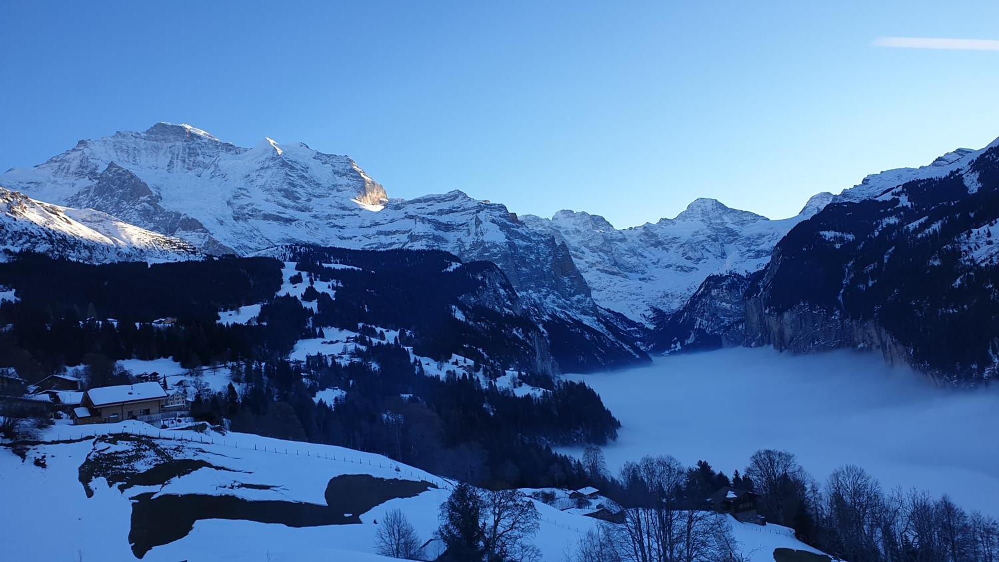 Hotel Schoenegg Wengen Exterior photo
