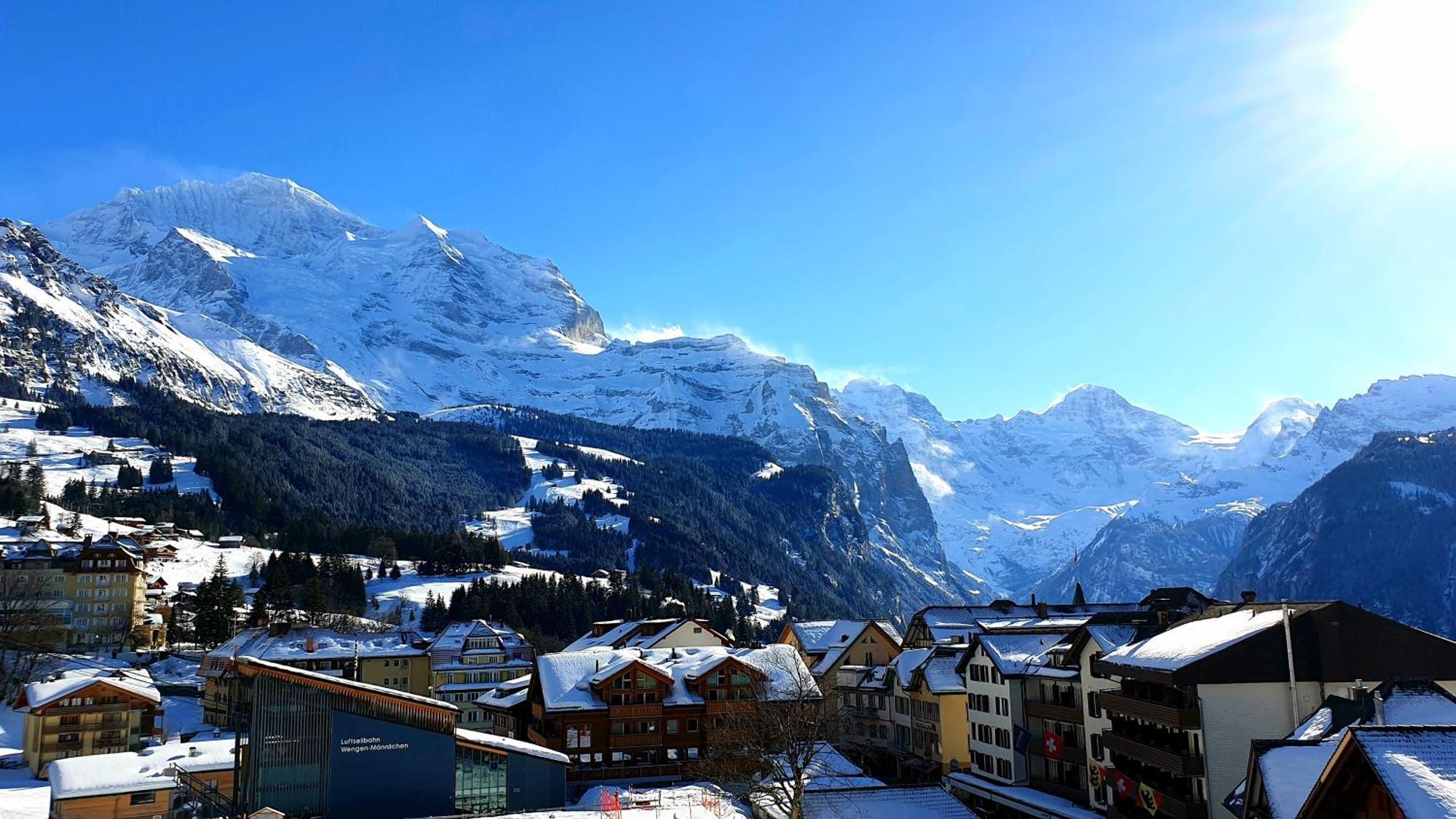 Hotel Schoenegg Wengen Exterior photo